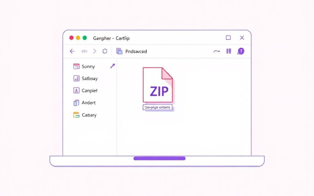 Décompresser le fichier de l'extension Geopige